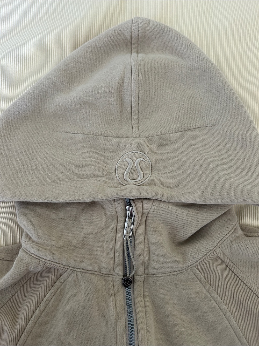 lululemon athletica Beige Half-Zip Hoodie - Picture 3 of 6